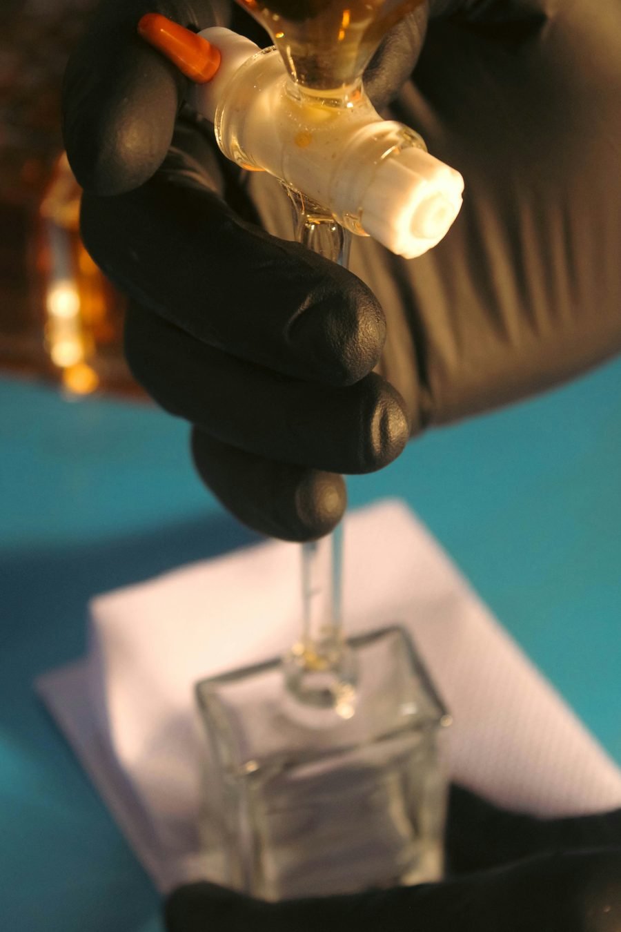 Master perfumer at work