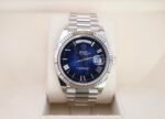 Rolex Day-Date 40 40mm Blue Ombré Dial Fluted Bezel President Bracelet - 228239 | 2024 Model - 图片 2