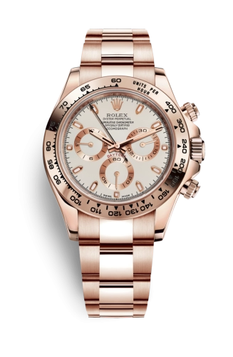 116505.png Rolex Daytona 116505 – Everose Gold Ivory Dial Chronograph - 图片 1