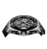 43mm Chronograph Stainless Steel Ceramic “Méga Tapisserie” Black Dial - 图片 4