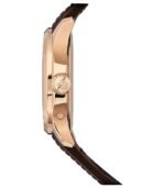 41mm Travel Time 18k Rose Gold Sunburst Brown Dial - 图片 3