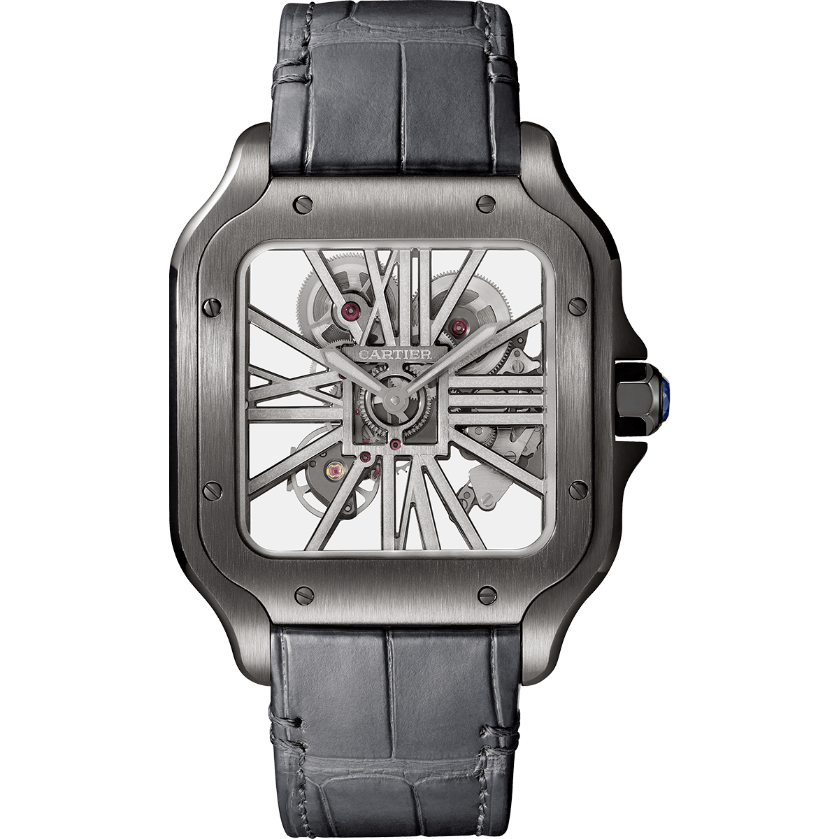 CRWHSA0009_0.png Santos de Cartier skeleton watch CRWHSA0009 - 图片 1