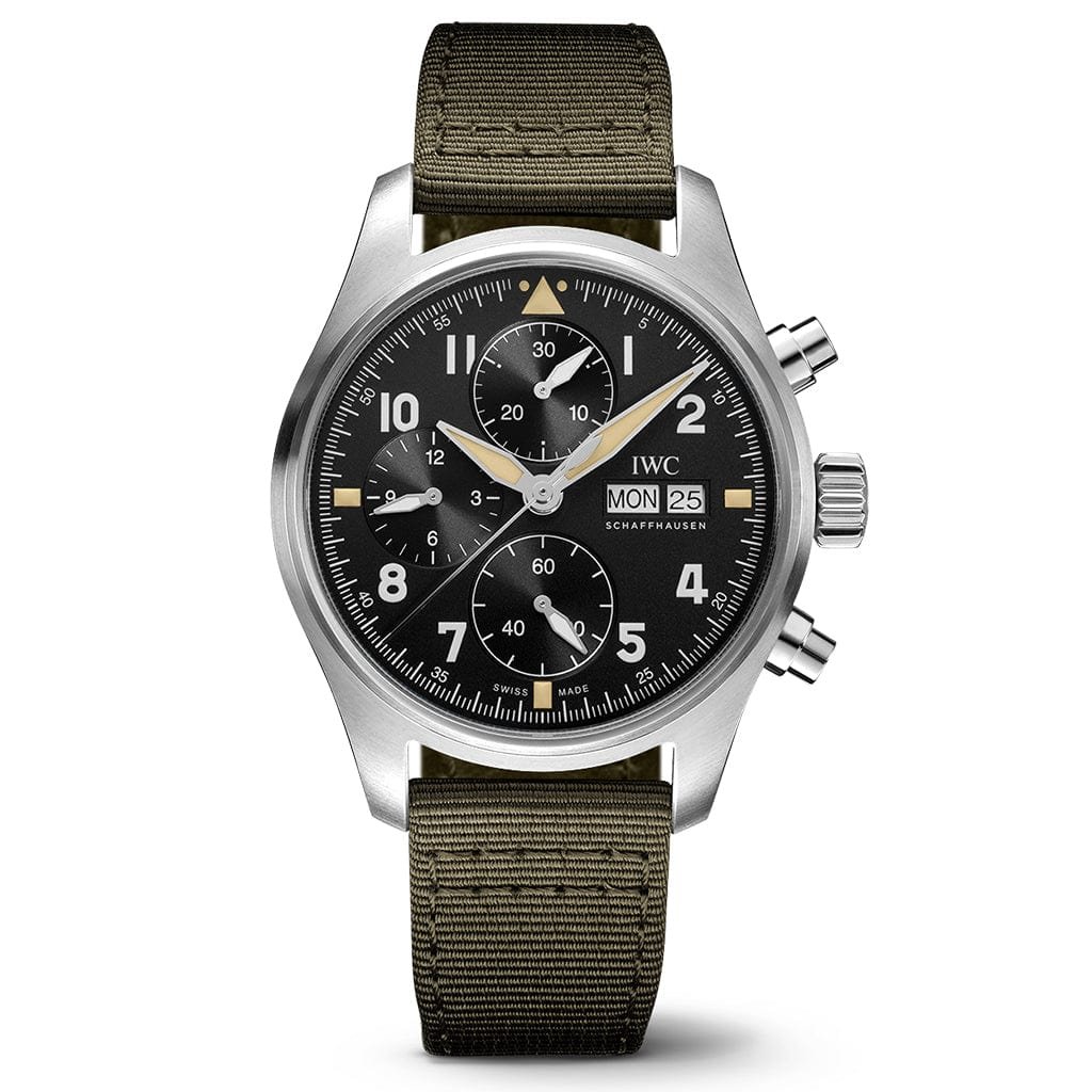 IW387901_1_transparent_png.jpg IWC Pilot's Watch Chronograph Spitfire IW387901 - 图片 1