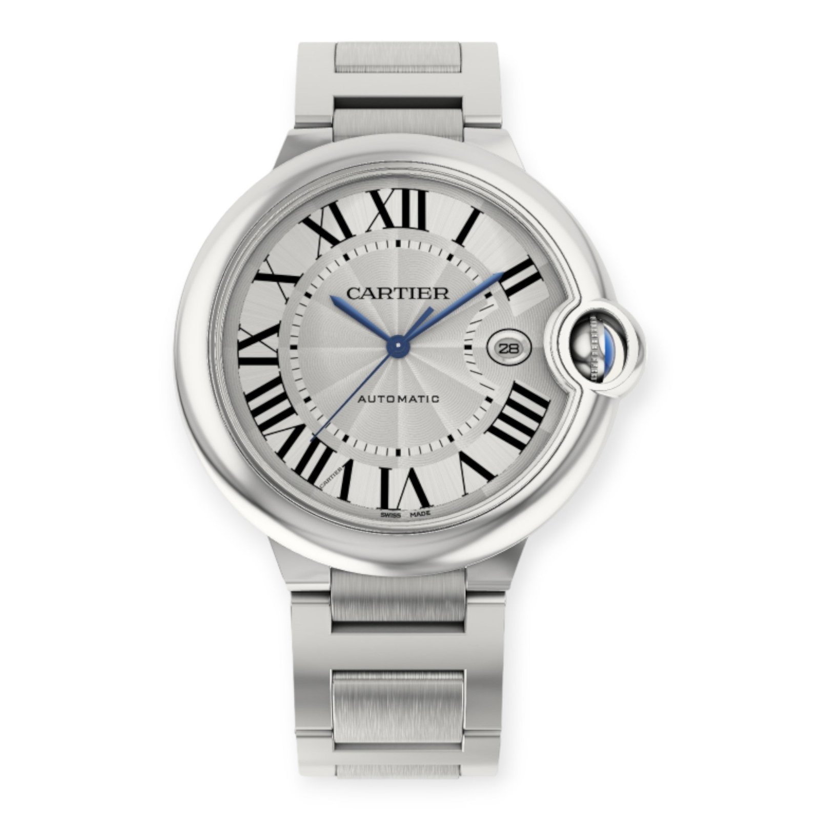 Pre-Owned-Cartier-Ballon-Bleu-WSBB0049-Silver-Dial-42mm-JD-Watches-NY.jpg Cartier Ballon Bleu WSBB0049 Silver Dial 42mm - 图片 1