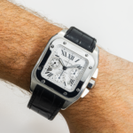 Cartier Santos Galbée W20090X8 29mm Dial with Leather Strap - 图片 6