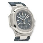 Patek Philippe Nautilus 5980 Denim Steel Mens Watch - 图片 4