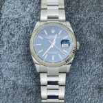 Rolex Datejust 36 126234 – Blue Fluted Dial, White Gold Fluted Bezel, Oyster Bracelet - 图片 6