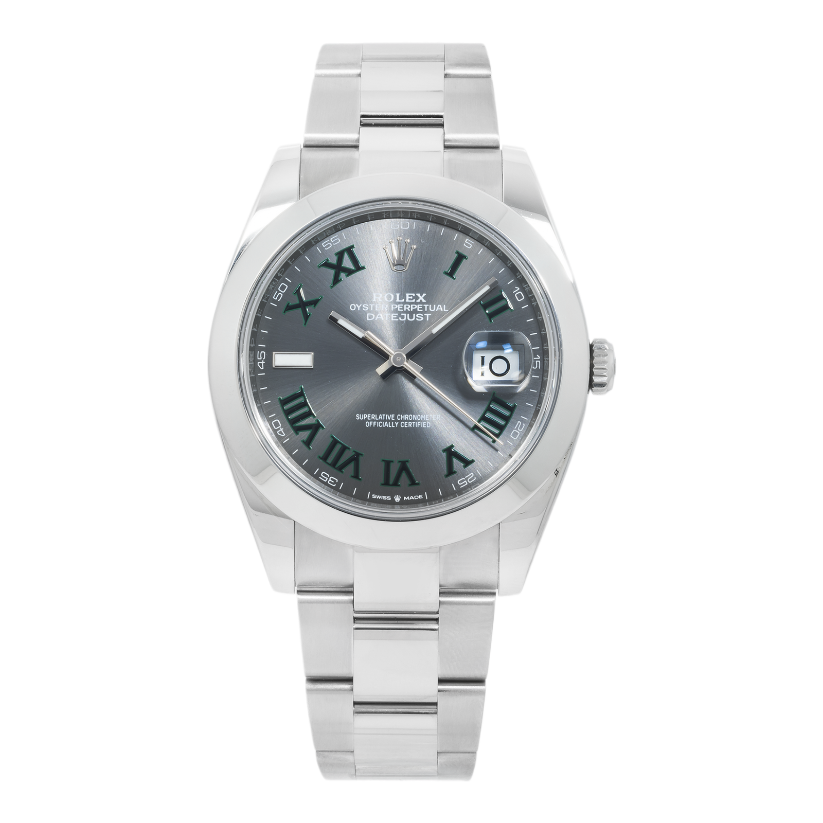 Pre-Owned-Rolex-Datejust-41-Grey-Green-Wimbledon-Dial-126300-Steel-Mens-Watch-JD-Watches-NY.png Rolex Datejust 41 Grey Green Wimbledon Dial 126300 Steel Mens Watch - 图片 1