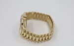 Rolex Day-Date 40 Yellow Gold Black Diagonal Motif Index Dial & Fluted Bezel President Bracelet 228238 - - 图片 7
